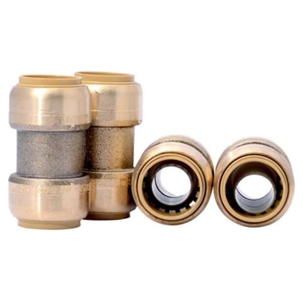 Sharkbite 244809 0.75 in. Sharkbite Straight Coupling; Pack of 4